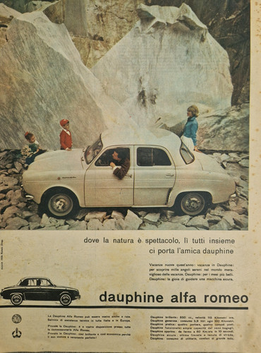 Alfa romeo dauphine auto - alfa,