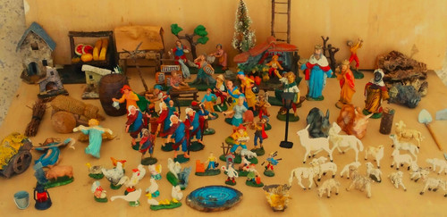 Personaggi presepe enorme - personaggi, ,