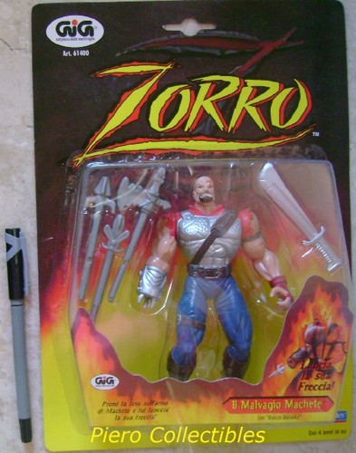 Zorro action figure playmates - zorro,
