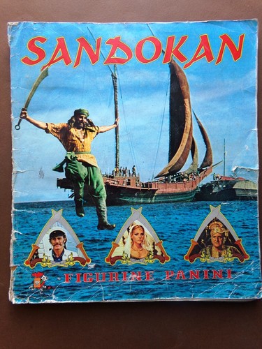 Album figurine panini sandokan - figurine,