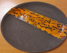 Piatto ovale soprammobile