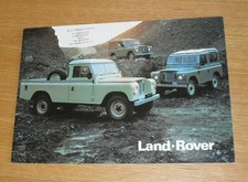 Brochure Land Rover 1980-1981