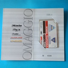 SCHEDE TELEFONICHE SIP TELECOM RARO FOLDER PRIVATO +SCHEDA DA 5000 LIRE