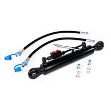TERZO PUNTO IDRAULICO TRATTORE CAT 2-2 550-830mm CON VALVOLA E TUBI