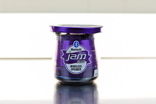 Altoparlante wireless Bluetooth HMDX Jam viola funziona benissimo
