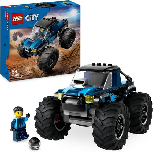 Lego city monster truck blu - truck,