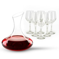 "Set Decanter 1,6L + 6 Calici