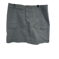 Woolrich minigonna donna verde
