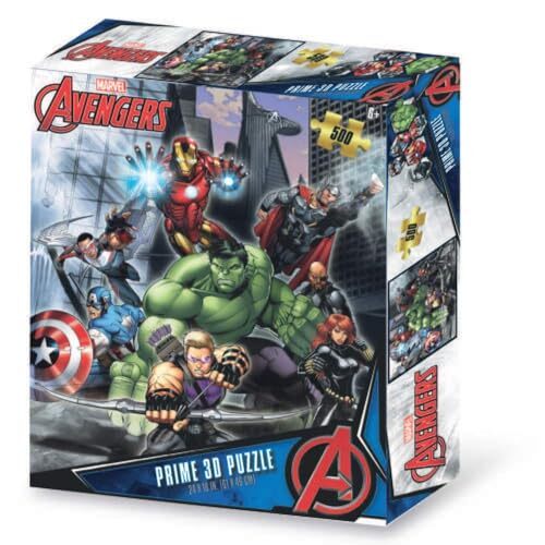 Avengers group prime puzzle - prime, 3d