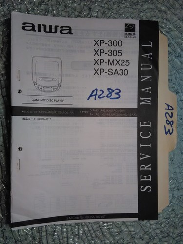 Aiwa 300 305 - xp-300, mx25
