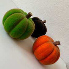Zucche scamosciate decorative
