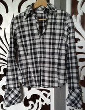 Camicia Casacca Cotone a quadri Made in Italy  tg. M