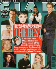rivista CIAK ANNO 1998 NUMERO 6 MATT DAMON, DIAZ, CRUISE, SMITH, PITT, DE NIRO..