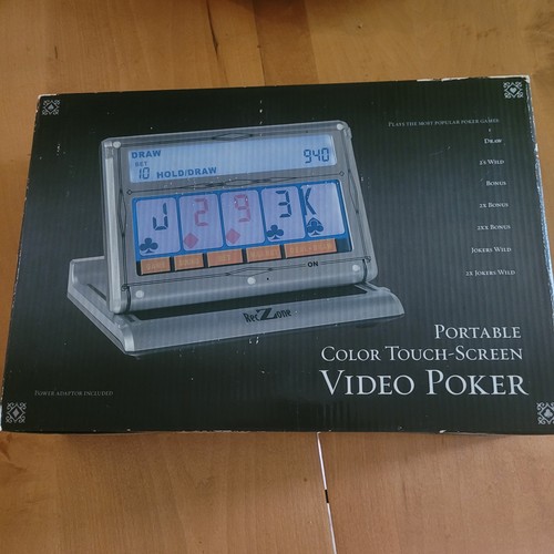 Video poker touch screen - , a