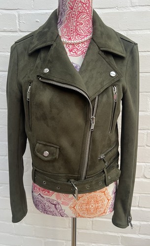 Giacca biker zara ecopelle - giacca,