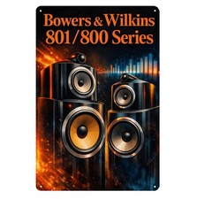 Poster in metallo altoparlanti