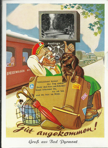 Cartolina sistema movimento