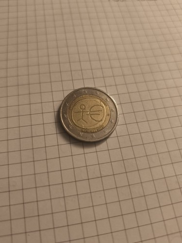 Moneta rara euro della - da,