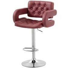 HOMCOM Sgabello da Bar con
