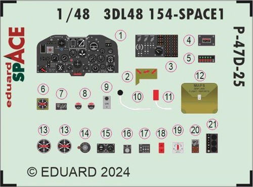 Eduard accessories 3dl48154 - 3dl48154,