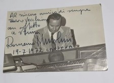 FOTO CON DEDICA E FIRMA ROMANO