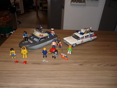 Playmobil barca della polizia - barca,