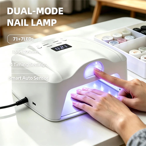 Lampada unghie 2in1 - lampada, punta
