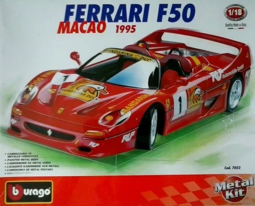 Burago metal car kit - 1:18,