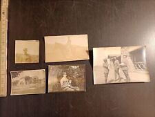 Lotto 5 foto militari ww1  -