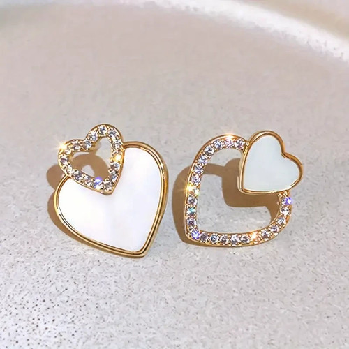Orecchini cuore donna - 💖,
