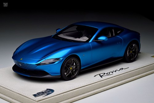 Bbr ferrari roma 2020 blu - roma,