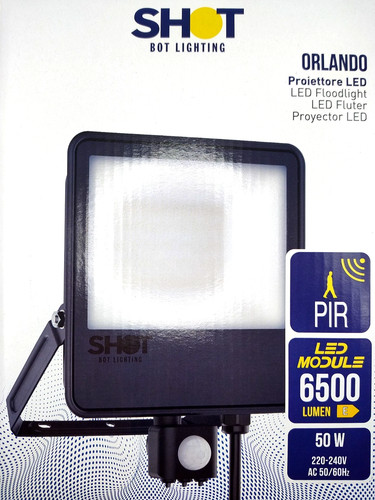 Faro led 50w sensore - led,
