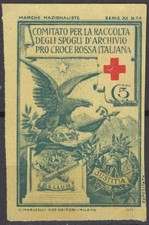 ER8392 Erinnofili Solidarietà: Croce Rossa - Comitato raccolta Spogli di Archivi