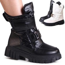 Stivali Invernali Da Donna Con Plateau Caldi