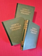 Enciclopedia Treccani, Lessico Universale Italiano, 27 Volumi (24+2+1)