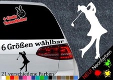 Adesivo Golf Girl 6 misure 21