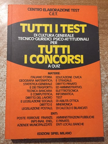 Tutti test psico - i,
