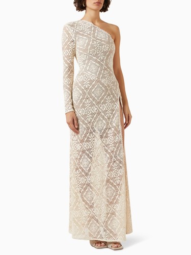 Maxi abito monospalla - , &