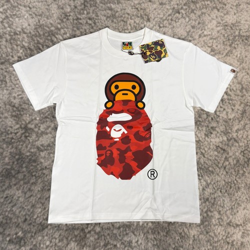 Shirt bape misto rosso - misto,