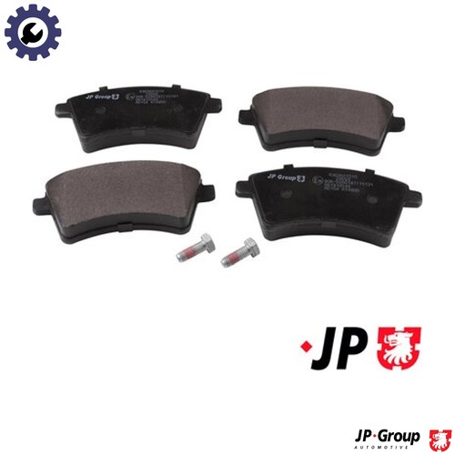 Set pastiglie freno - set,