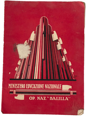 Pagella scolastica 1930 - pagella,