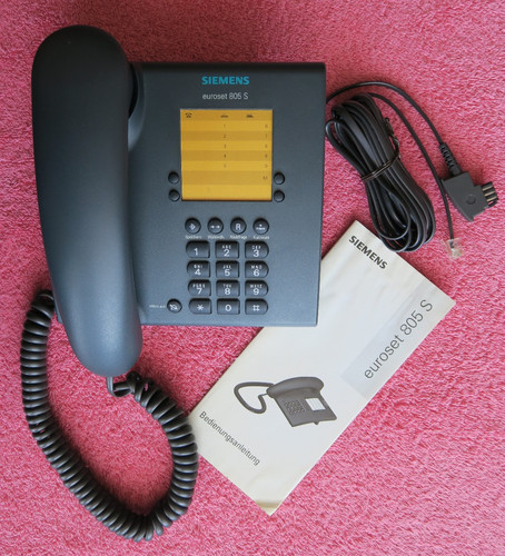 Siemens euroset 805 - s, telefono