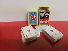 CARTE DA GIOCO MUCCA CAROLINA INVERNIZZI CAROSELLO 70" VINTAGE VENDITA 1 MAZZO