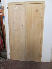 2 VECCHI SCURI SCURINI ANTE SPORTELLI 41 X 144   SVERNICIATI INFISSI-FINESTRA