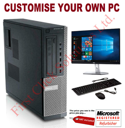Dell quad desktop tower - i5,