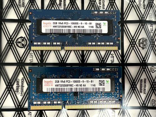 Hynix 2x2gb pc3 10600s - hynix,
