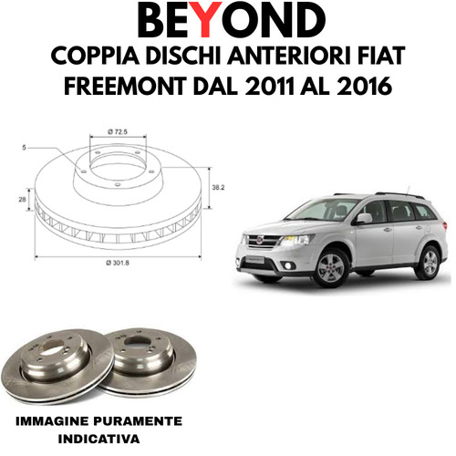 Coppia dischi anteriori beyond - dischi,