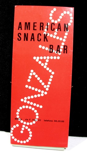 Anni milano american - 60, snack