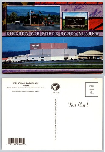 Cartolina eielson air force - air,