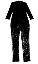 Costume donna nero lucido - costume,